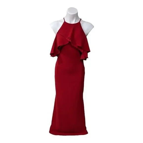 strapless open back dress Red Floral Cotton Mini Dress - Floral Dresses